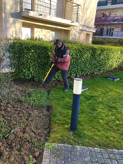 jardinage propreté